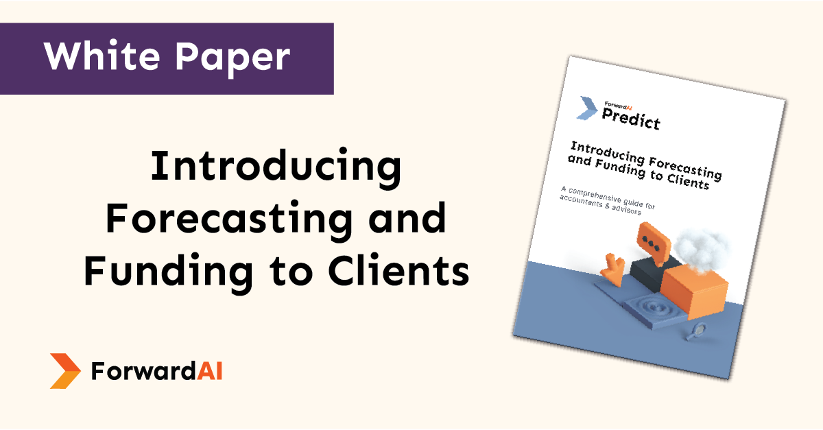 White Paper: Introducing Forecasting and Funding to Clients title card