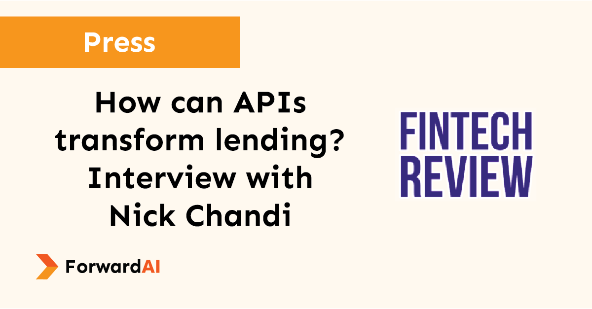 Press: How can APIs transform lending? Interview with Nick Chandi title card