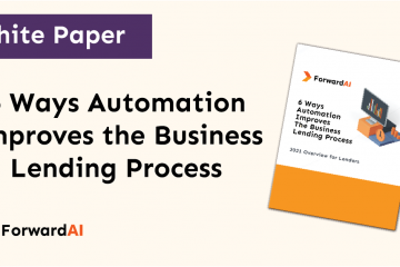 White Paper: 6 Ways Automation Improves the Business Lending Process title card