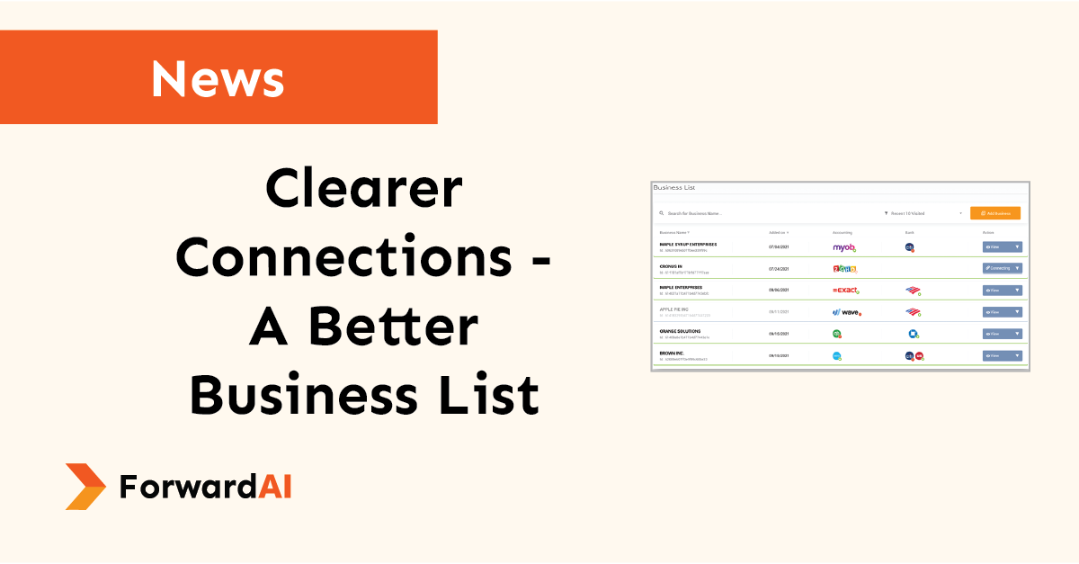 News: Clearer Connections - A Better Business List title card