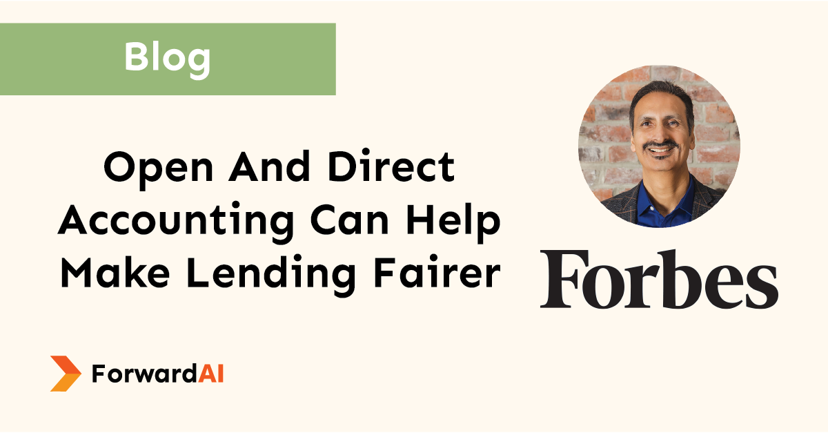 Blog: Open and Direct Accounting Can Help Make Lending Fairer title card