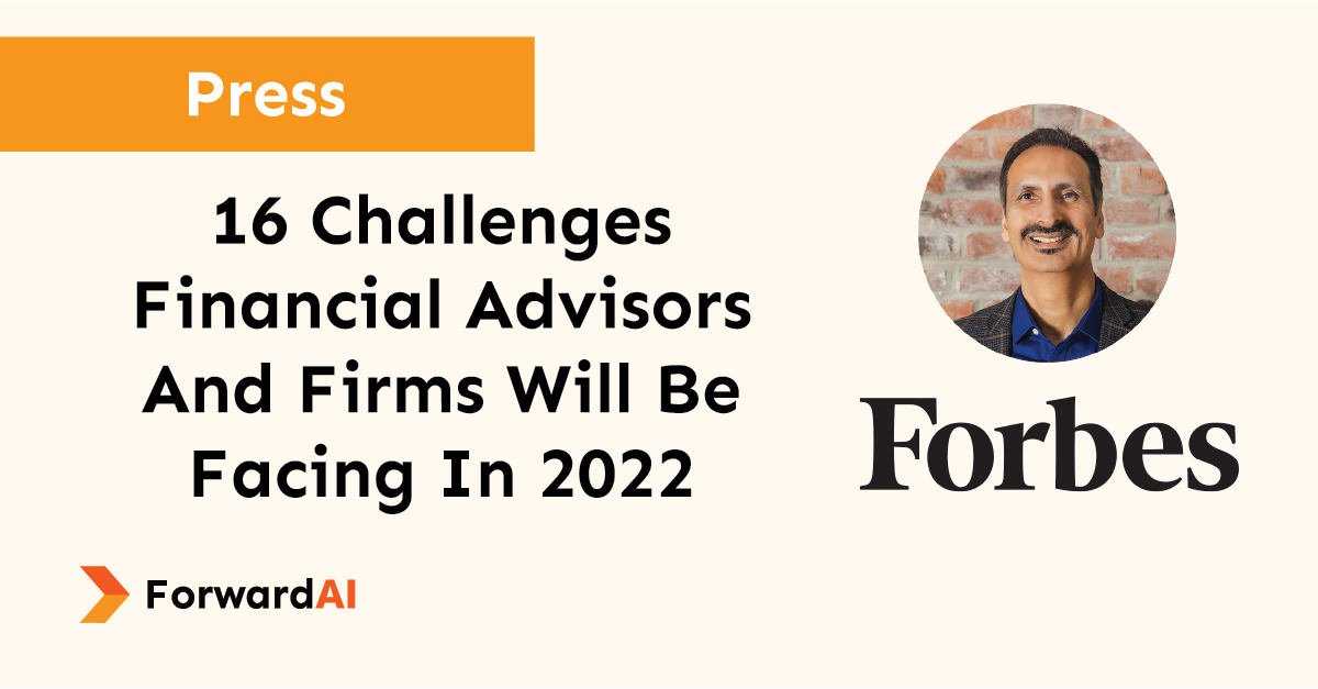 Press: 16 Challenges Financial Advisors And Firms Will Be Facing In 2022 title card