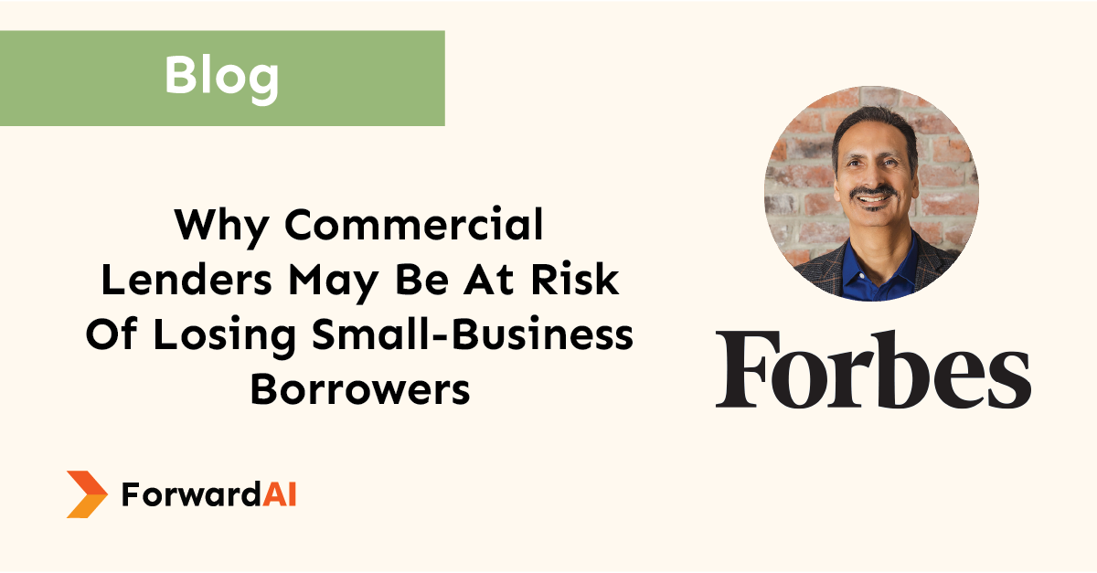 Blog: Why Commercial Lenders May Be At Risk Of Losing Small-Business Borrowers title card