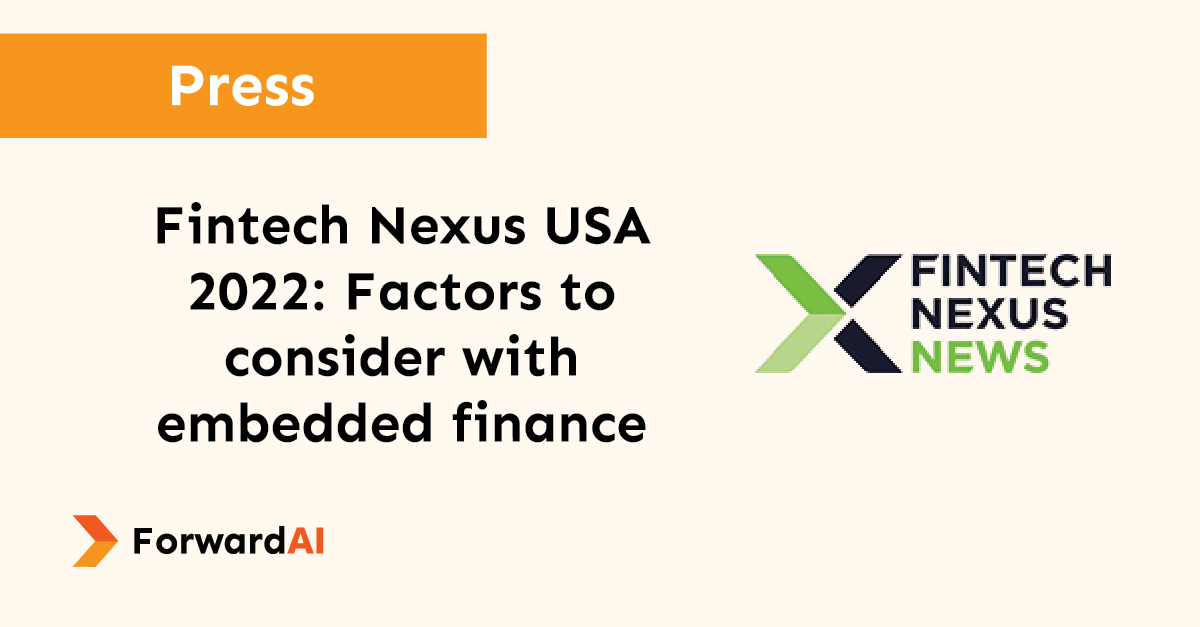 Press: Fintech Nexus USA 2022: Factors to Consider with Embedded Finance