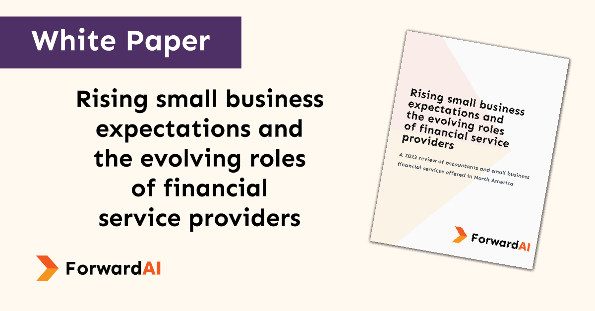 White Paper: Rising small business expectations and the evolving roles of financial service providers