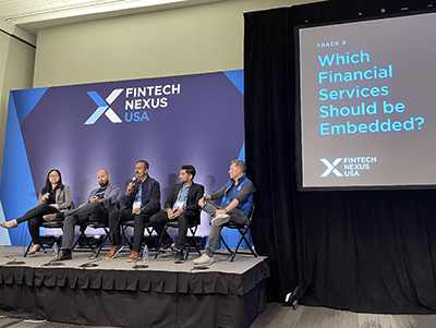 Nick speaking at Fintech Nexus panel