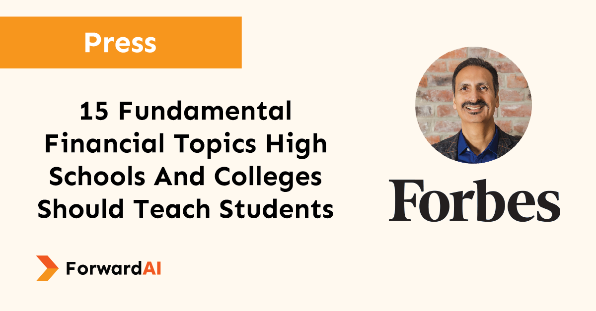 Press: 15 Fundamental Financial Topics High Schools And Colleges Should Teach Students