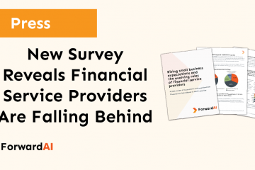 Press: New Survey Reveals Financial Service Providers Are Falling Behind title card