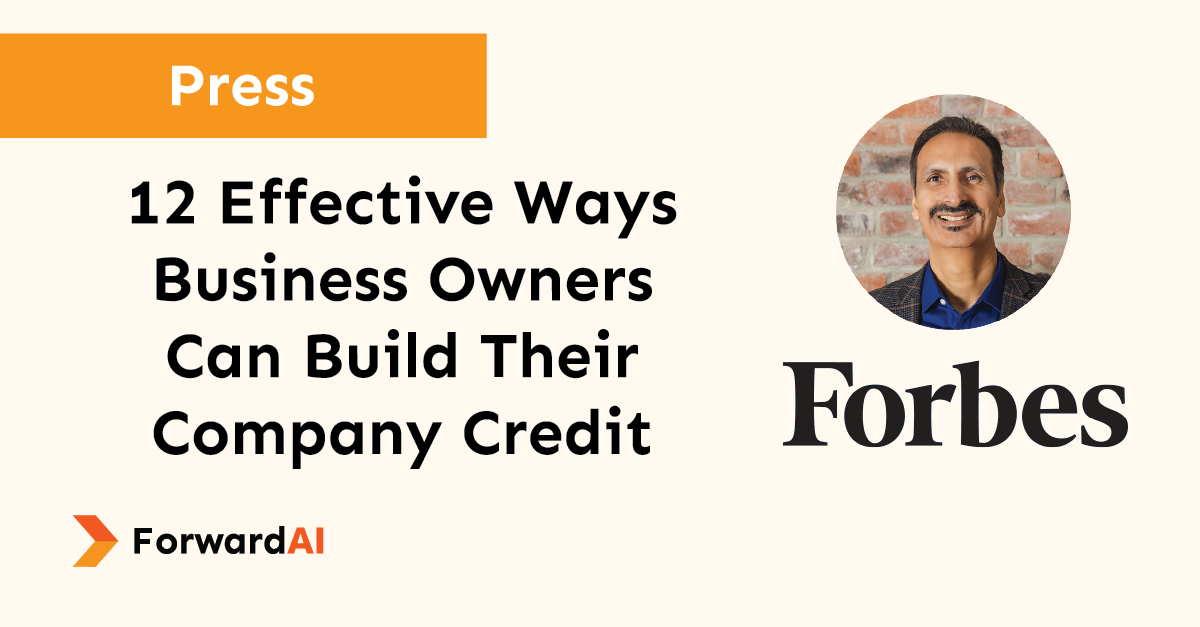 Press: 12 Effective Ways Business Owners Can Build Their Company Credit title card