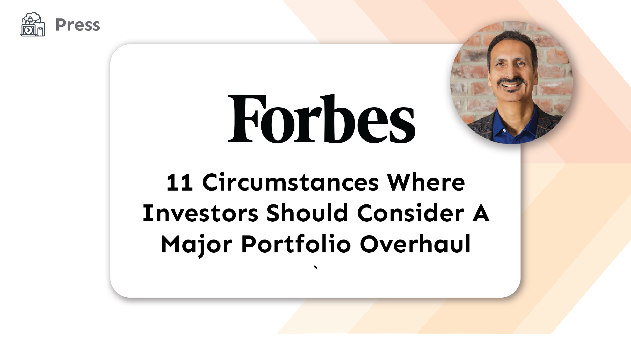 Press - 11 Circumstances Where Investors Should Consider A Major Portfolio Overhaul Title Card