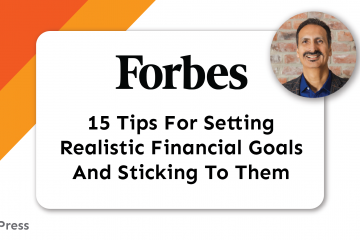 Press - 15 Tips For Setting Realistic Financial Goals And Sticking To Them Title Card