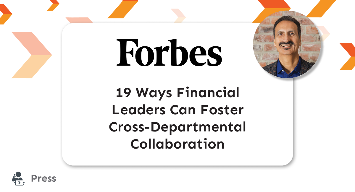 ForwardAI Press_ 19 Ways Financial Leaders Can Foster Cross-Departmental CollaborationTitle Card