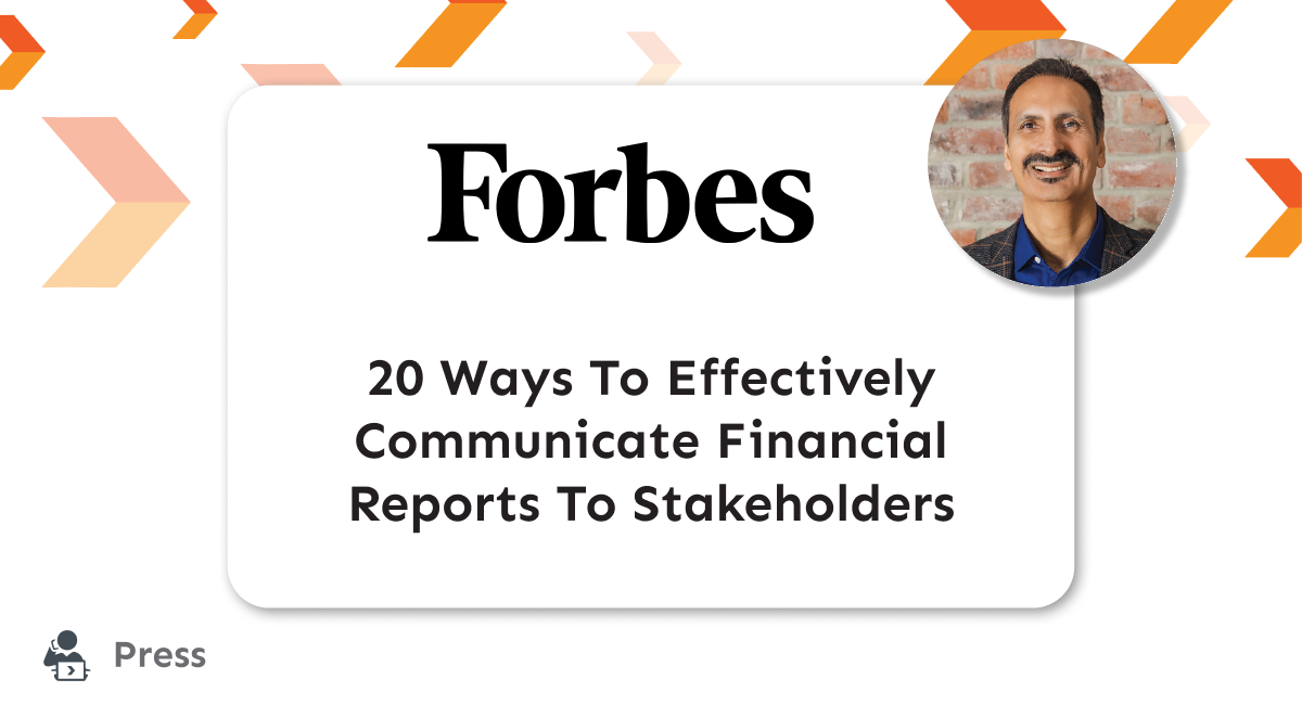 20 Ways To Effectively Communicate Financial Reports To Stakeholders
